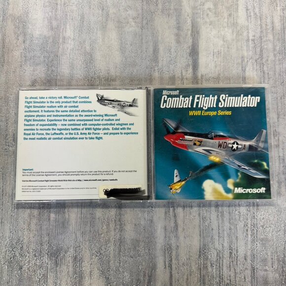 Microsoft Combat Flight Simulator: WWII Europe Series Jewel Case (PC, 2004)Atari - Picture 5 of 5